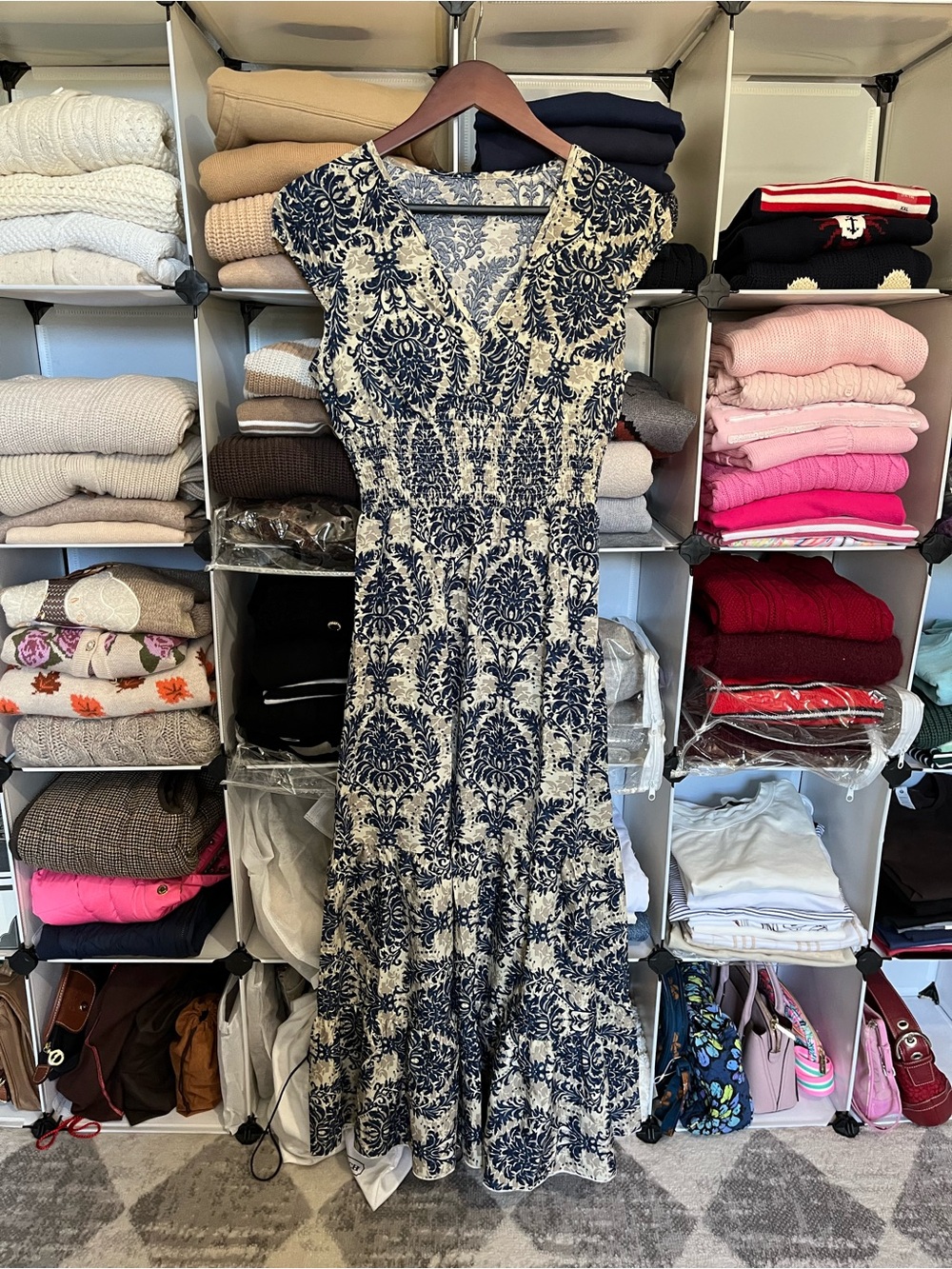 NWOT Paisley Maxi Dress